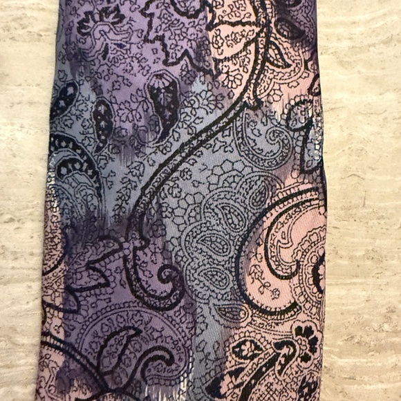 Pierre Balmain 100% Silk Italian Tie Extra Long at 62" - Picture 11 of 15